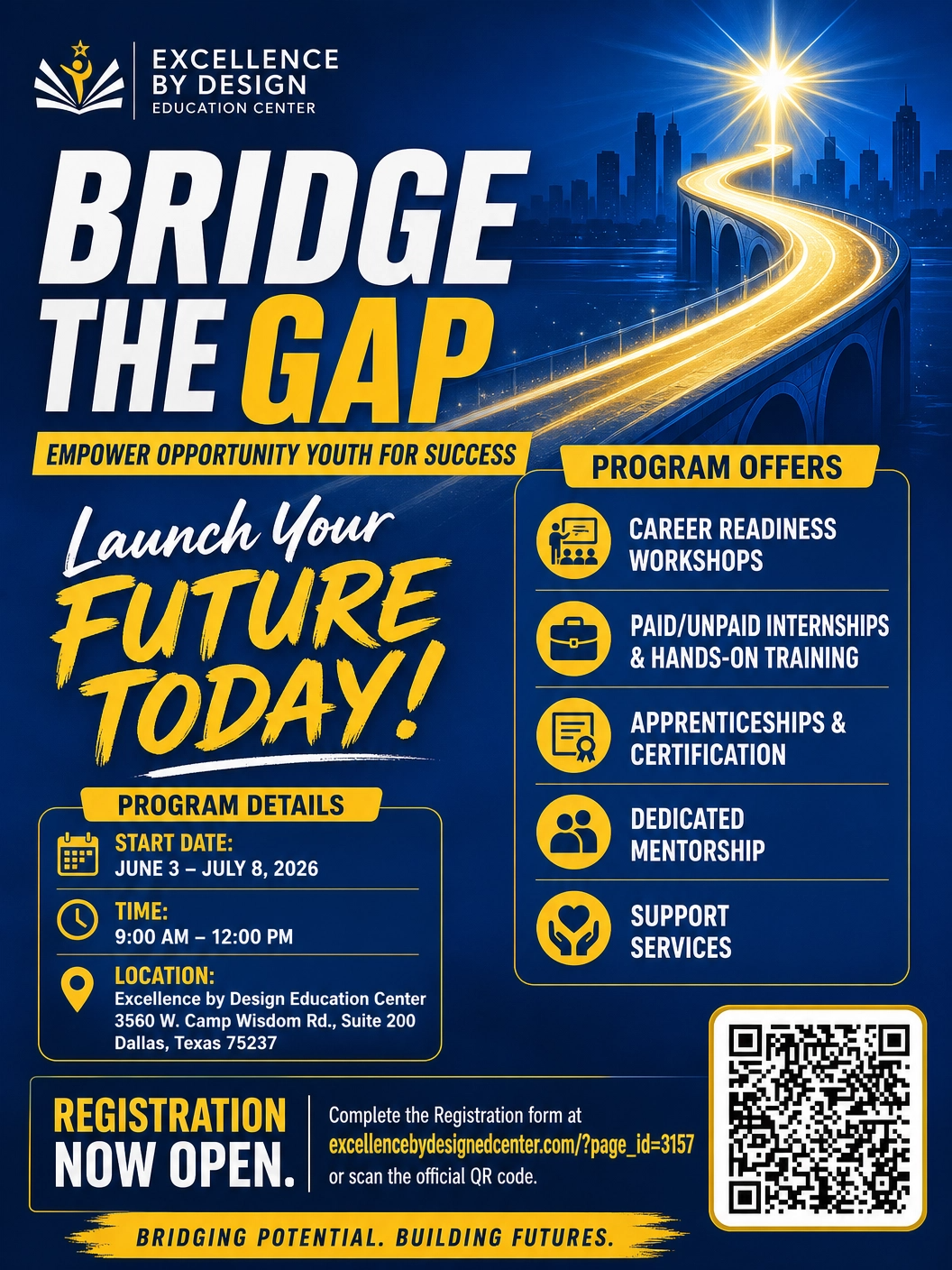 Operation Transformation Bridge Program – “Bridge the Gap” – Excellence ...